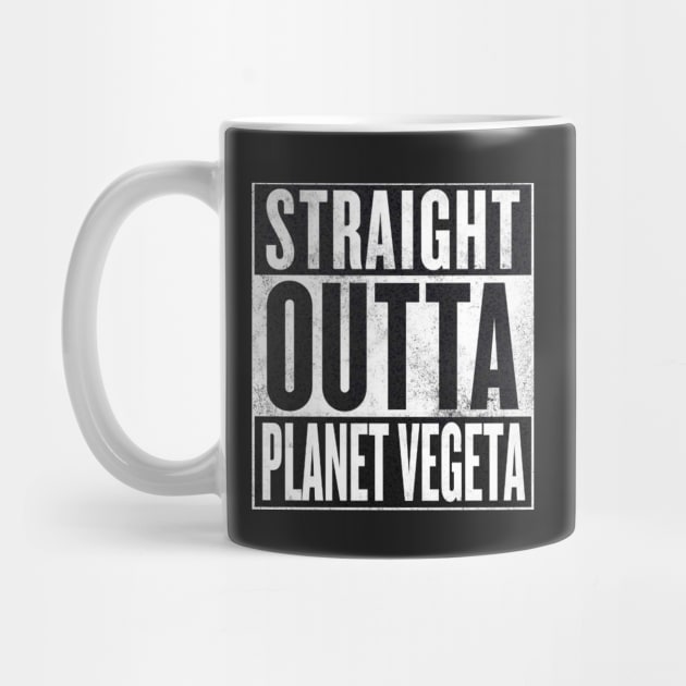 DBZ - Straight Outta Planet Vegeta by WiccanNerd